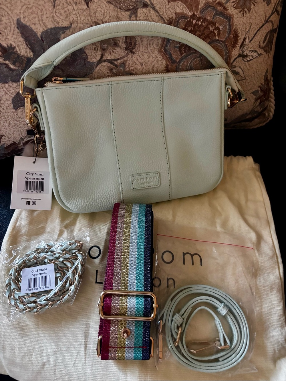 Pom Pom London Spearmint City Slim